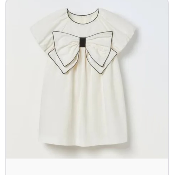 ISO Zara topstitched bow dress - Picture 1 of 1